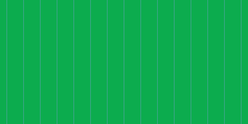 #0cac4e, #46a393 vertical lines, two pixels wide, fifty-two pixels apart