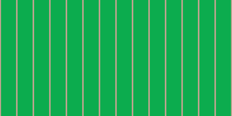 #0cac4e, #caa393 vertical lines, five pixels wide, fifty-two pixels apart
