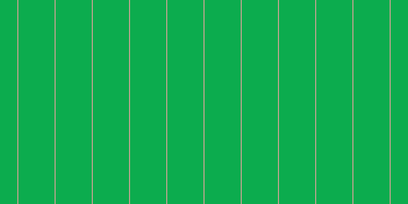 #0cac4e, #caa393 vertical lines, two pixels wide, seventy-one pixels apart