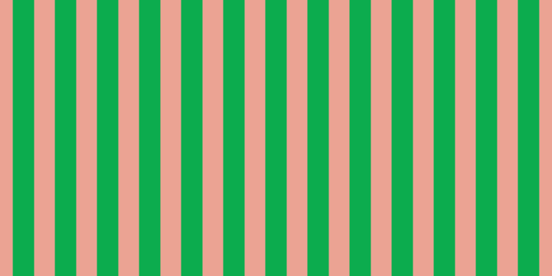 #0cac4e, #eba393 vertical lines, thirty pixels wide, thirty-one pixels apart