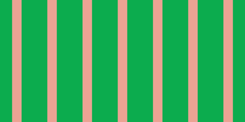 #0cac4e, #eba393 vertical lines, thirty-one pixels wide, eighty-four pixels apart