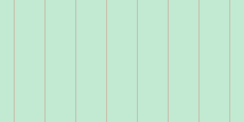 #0cac4e (25%), #caa393 vertical lines, two pixels wide, ninety-nine pixels apart