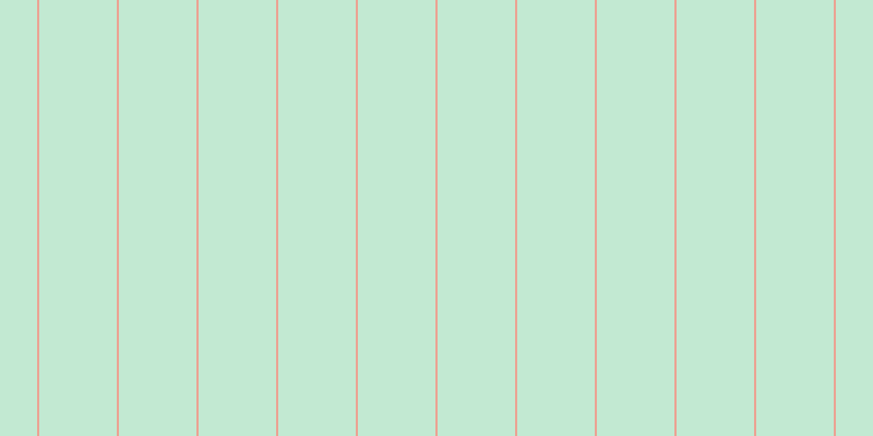 #0cac4e (25%), #eba393 vertical lines, two pixels wide, seventy-one pixels apart