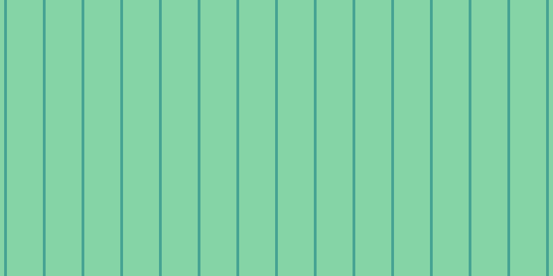 #0cac4e (50%), #46a393 vertical lines, four pixels wide, fifty-two pixels apart