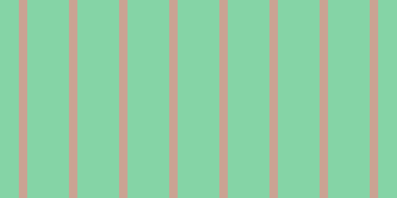 #0cac4e (50%), #caa393 vertical lines, seventeen pixels wide, eighty-four pixels apart