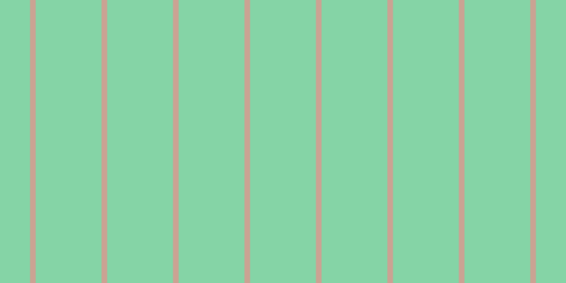 #0cac4e (50%), #caa393 vertical lines, eight pixels wide, ninety-three pixels apart