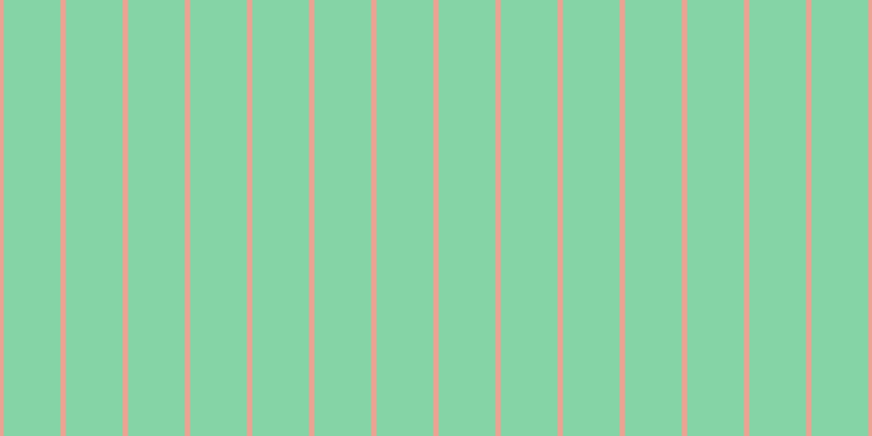 #0cac4e (50%), #eba393 vertical lines, five pixels wide, fifty-two pixels apart