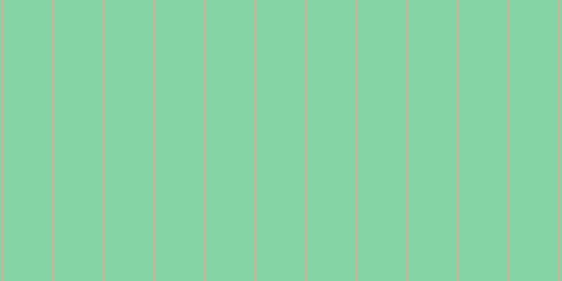#0cac4e (50%), #eba393 vertical lines, two pixels wide, seventy pixels apart