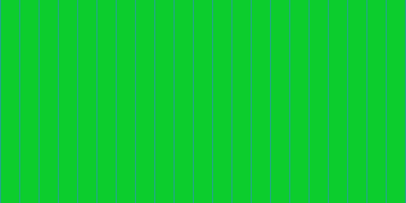 #0ccd2d, #25a393 vertical lines, two pixels wide, thirty-six pixels apart