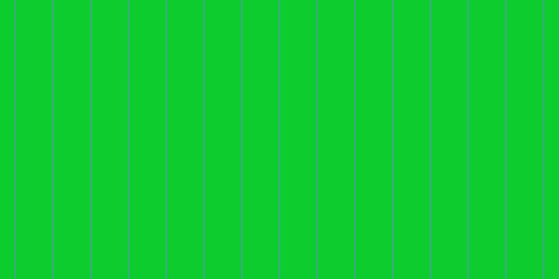 #0ccd2d, #46a393 vertical lines, two pixels wide, fifty-two pixels apart
