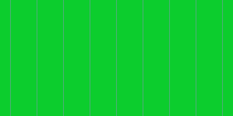 #0ccd2d, #67a393 vertical lines, two pixels wide, eighty-nine pixels apart