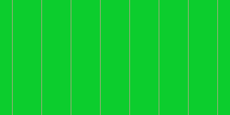 #0ccd2d, #caa393 vertical lines, two pixels wide, one hundred pixels apart
