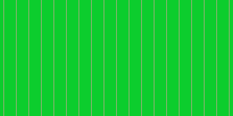 #0ccd2d, #caa393 vertical lines, two pixels wide, forty-one pixels apart