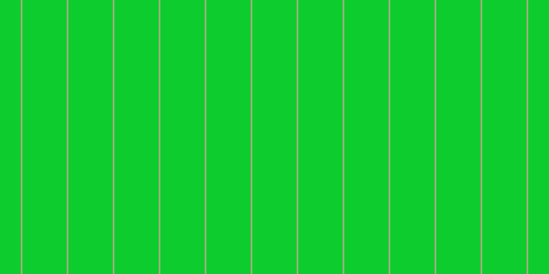#0ccd2d, #caa393 vertical lines, two pixels wide, sixty-five pixels apart