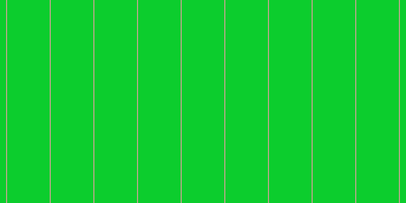 #0ccd2d, #caa393 vertical lines, two pixels wide, eighty-four pixels apart