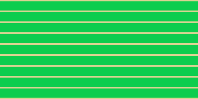 #0ccd4e, #dbd393 horizontal lines, seven pixels wide, thirty-seven pixels apart