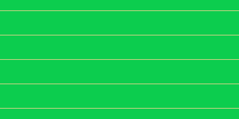 #0ccd4e, #fcd393 horizontal lines, two pixels wide, eighty pixels apart