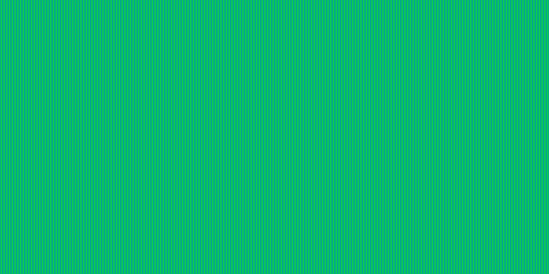 #0ccd4e, #04a393 vertical lines, two pixels wide, two pixels apart