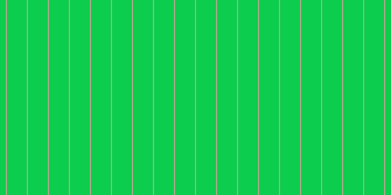 #0ccd4e, #caa393 vertical lines, two pixels wide, forty-one pixels apart