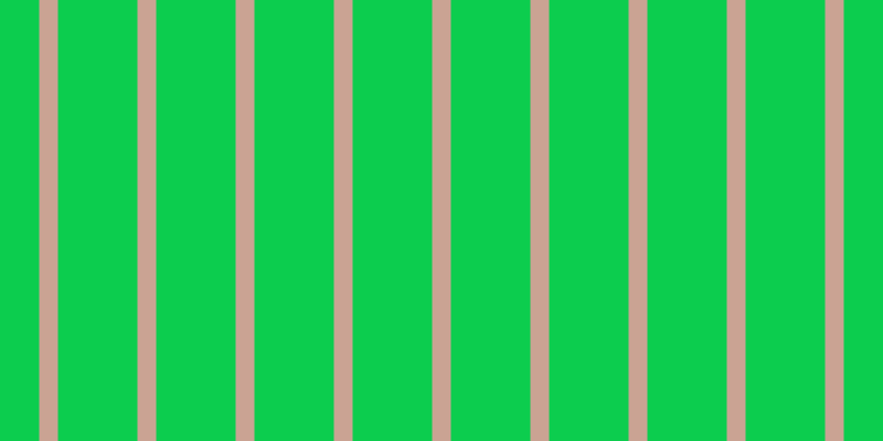 #0ccd4e, #caa393 vertical lines, seventeen pixels wide, seventy-two pixels apart