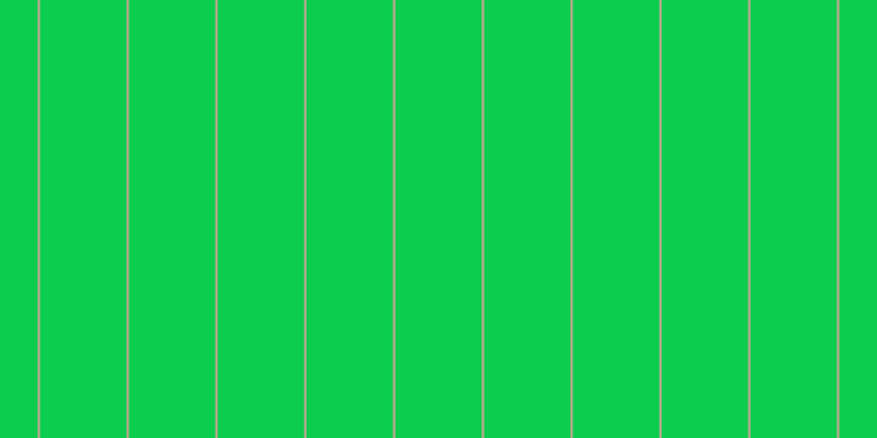 #0ccd4e, #caa393 vertical lines, two pixels wide, seventy-nine pixels apart