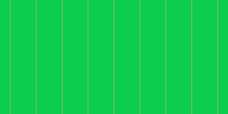 #0ccd4e, #caa393 vertical lines, two pixels wide, eighty-nine pixels apart