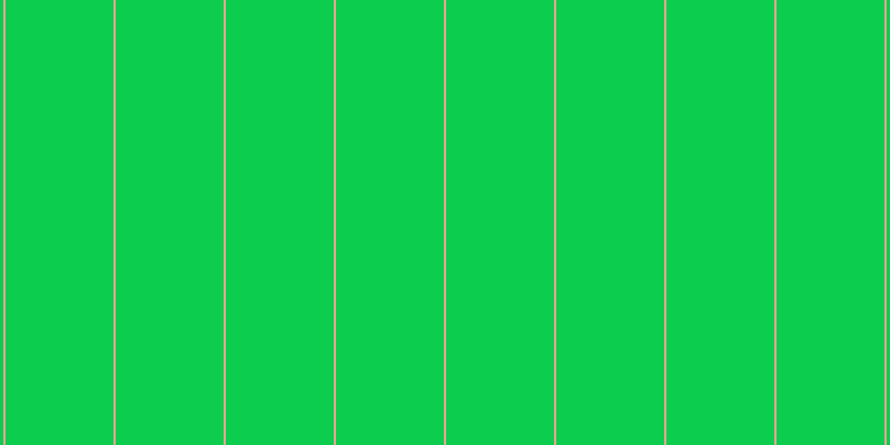 #0ccd4e, #eba393 vertical lines, two pixels wide, ninety-seven pixels apart
