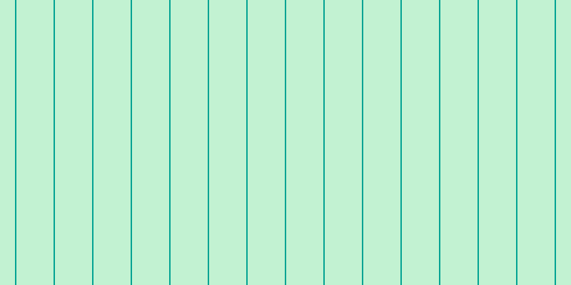#0ccd4e (25%), #04a393 vertical lines, two pixels wide, fifty-two pixels apart