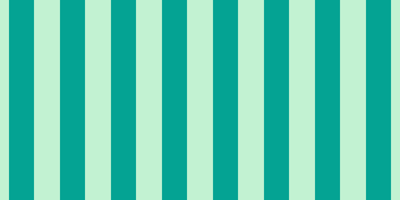 #0ccd4e (25%), #04a393 vertical lines, fifty pixels wide, fifty-two pixels apart