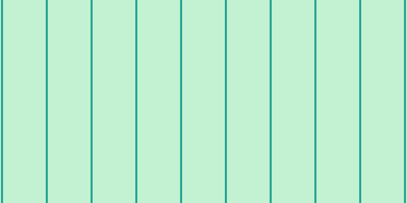 #0ccd4e (25%), #25a393 vertical lines, four pixels wide, eighty-four pixels apart