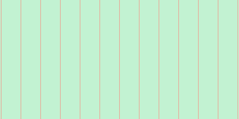 #0ccd4e (25%), #eba393 vertical lines, two pixels wide, sixty-four pixels apart