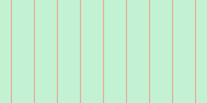 #0ccd4e (25%), #eba393 vertical lines, four pixels wide, eighty-five pixels apart