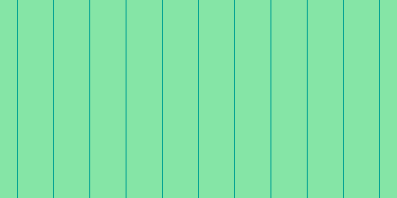 #0ccd4e (50%), #04a393 vertical lines, two pixels wide, seventy-one pixels apart