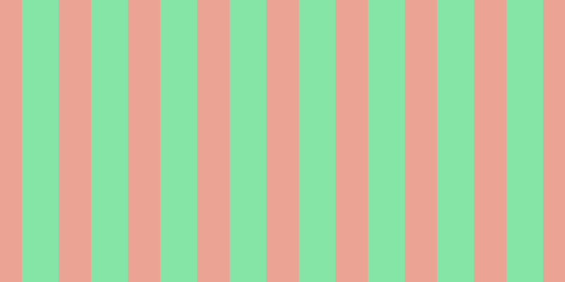 #0ccd4e (50%), #eba393 vertical lines, forty-six pixels wide, fifty-two pixels apart