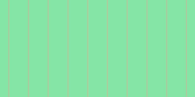 #0ccd4e (50%), #eba393 vertical lines, two pixels wide, seventy-nine pixels apart
