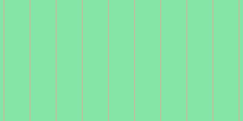 #0ccd4e (50%), #eba393 vertical lines, two pixels wide, eighty-four pixels apart