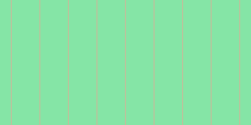 #0ccd4e (50%), #eba393 vertical lines, two pixels wide, eighty-nine pixels apart