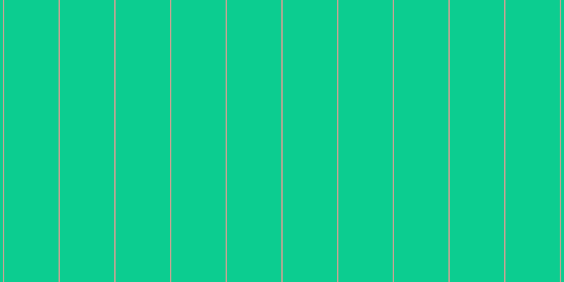 #0ccd90, #caa393 vertical lines, two pixels wide, seventy-seven pixels apart