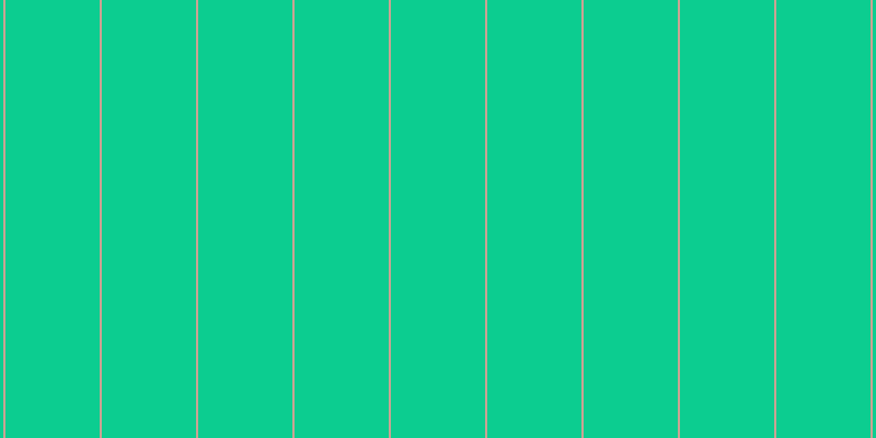 #0ccd90, #caa393 vertical lines, two pixels wide, eighty-six pixels apart