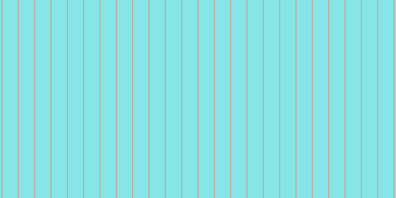 #0ccdd2 (50%), #caa393 vertical lines, two pixels wide, thirty-one pixels apart