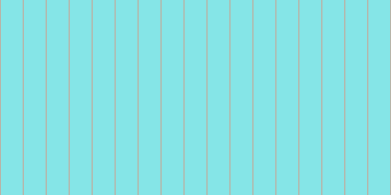 #0ccdd2 (50%), #caa393 vertical lines, two pixels wide, forty-five pixels apart