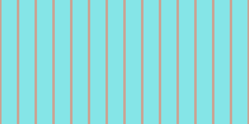 #0ccdd2 (50%), #caa393 vertical lines, eight pixels wide, forty-nine pixels apart
