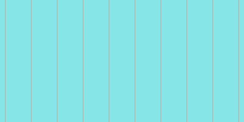 #0ccdd2 (50%), #caa393 vertical lines, two pixels wide, eighty-three pixels apart