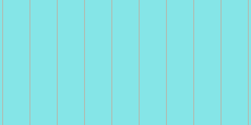 #0ccdd2 (50%), #caa393 vertical lines, two pixels wide, eighty-five pixels apart