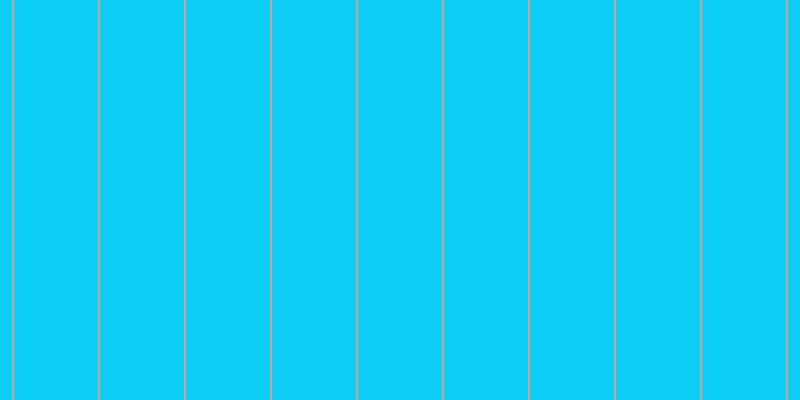#0ccdf3, #caa393 vertical lines, two pixels wide, eighty-four pixels apart