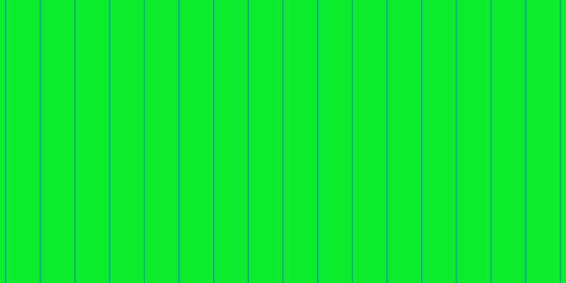 #0cee2d, #04a393 vertical lines, two pixels wide, forty-seven pixels apart