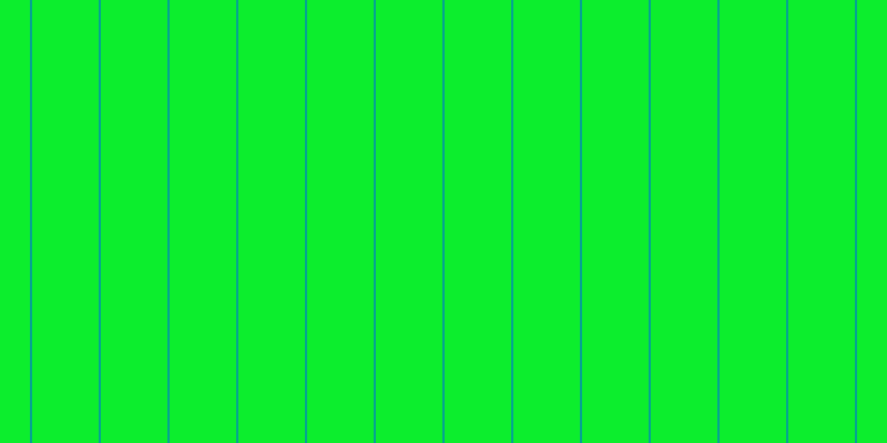 #0cee2d, #04a393 vertical lines, two pixels wide, sixty pixels apart