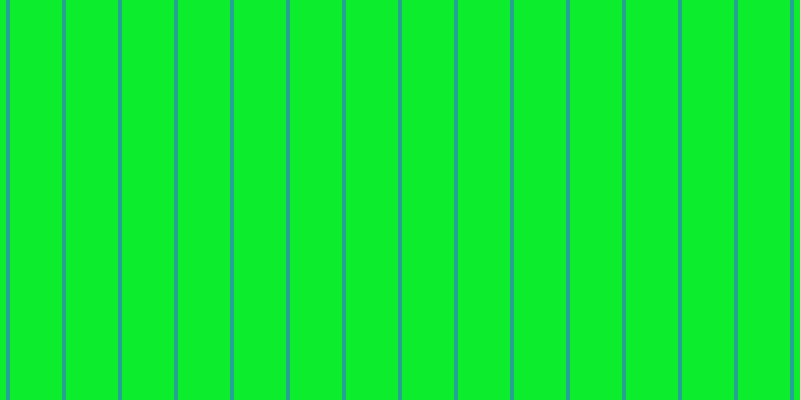 #0cee2d, #25a393 vertical lines, four pixels wide, fifty-two pixels apart