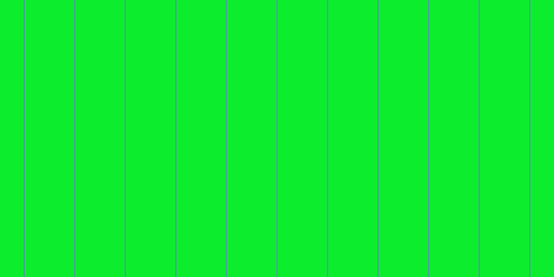 #0cee2d, #46a393 vertical lines, two pixels wide, seventy-one pixels apart
