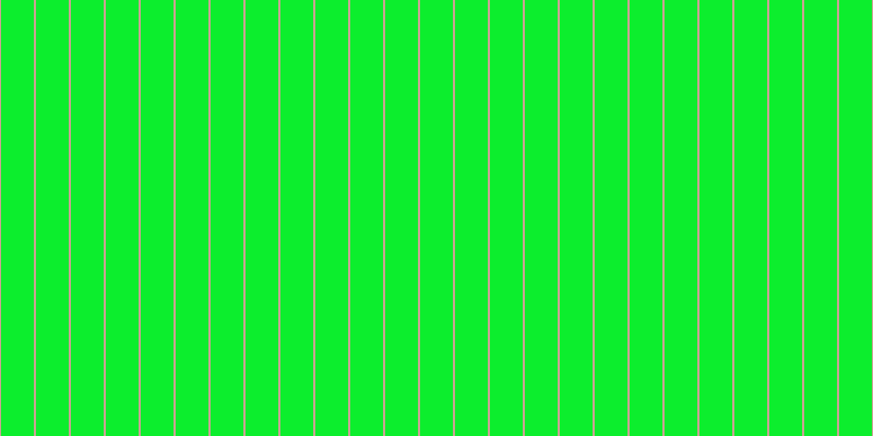 #0cee2d, #caa393 vertical lines, two pixels wide, thirty pixels apart